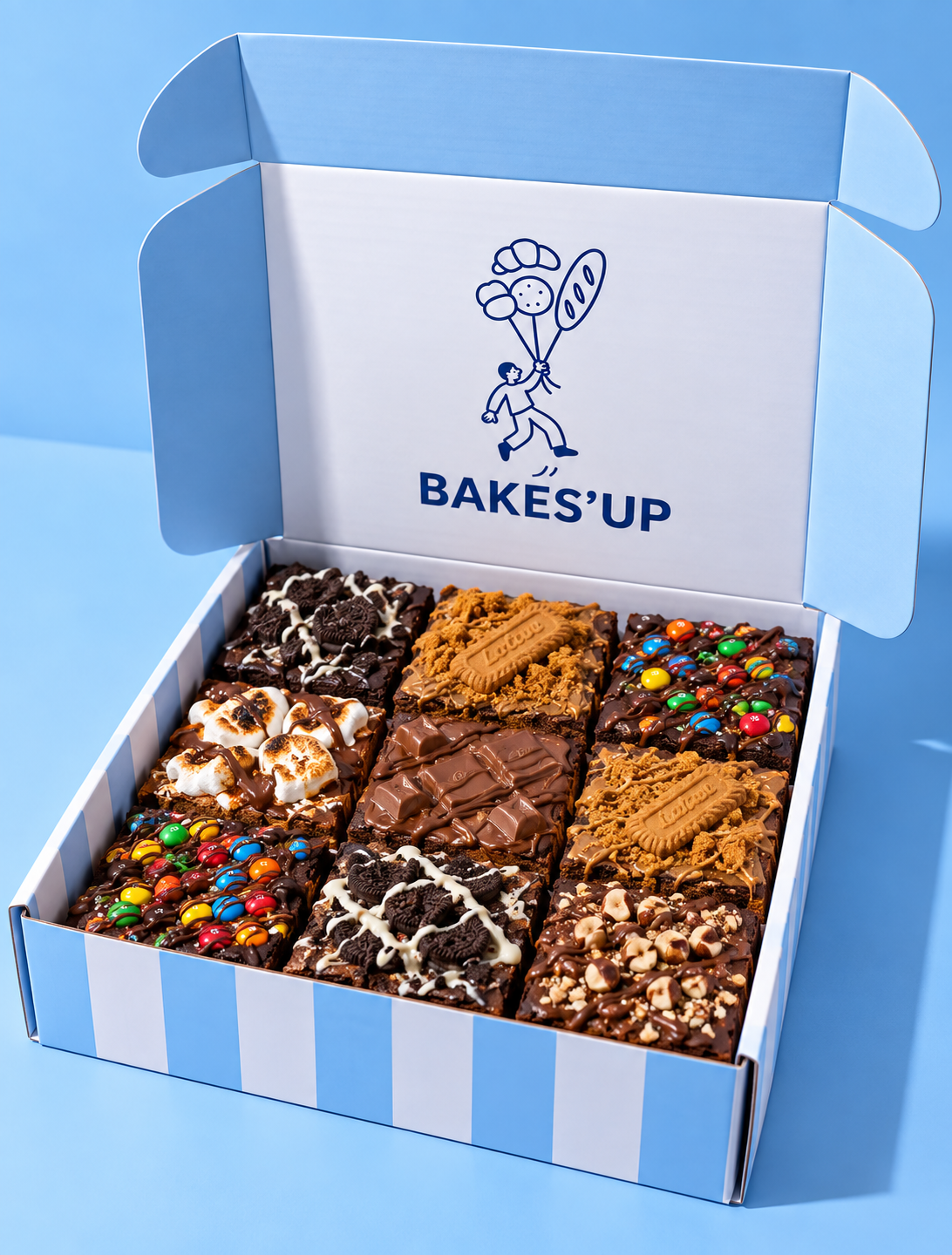 mix brownie box